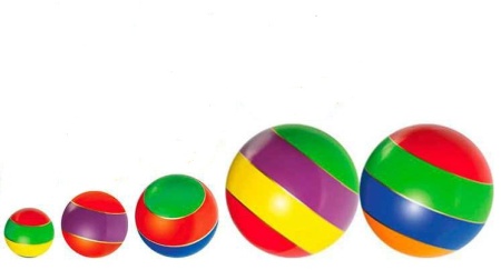 Купить Мячи резиновые (комплект из 5 мячей различного диаметра) в Калининграде 